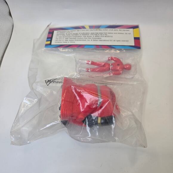 1995 McDonald's Power Rangers Movie Lot of 4 Toys Ninjazord Figures MMPR - Picture 3 of 15